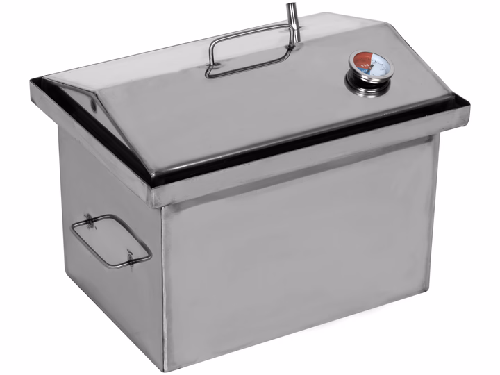 Коптильня з нержавійки Standard 400 × 300 × 300 мм без термометра